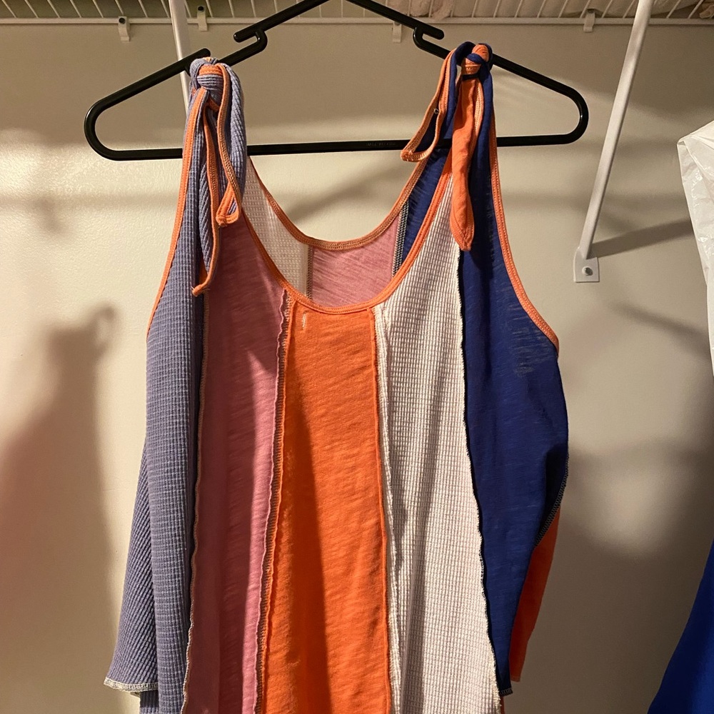 Barely worn FREE PEOPLE knot tied straps